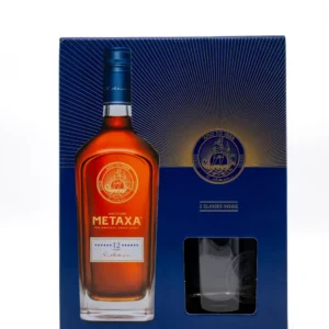 Metaxa 12* + 2pahare 0.7L 40%