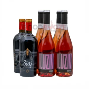 Două Tonuri (4 x Iluziv rose 750ml + 2 x Siaj Merlot 750ml)