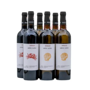 Noble, În Forma Corectă (4 x Sable Noble alb 750ml + 2 x Sable Noble rosu 750ml)
